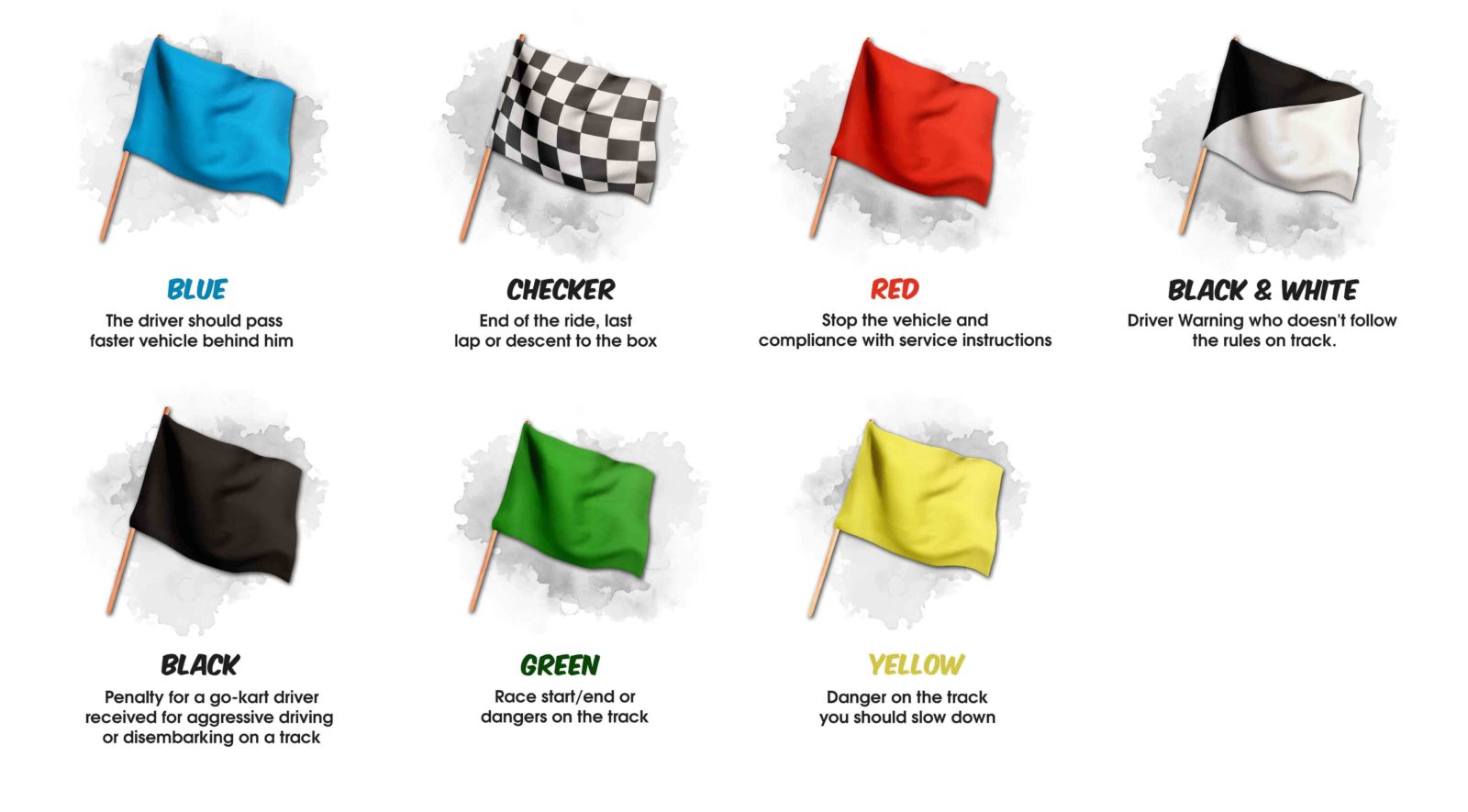 Racing Flag Karting Flag Green Humboo