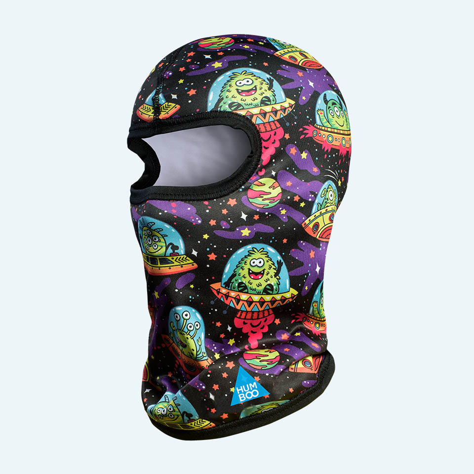 Kids Ski Mask Balaclava Martians (Kids.11) Humboo Headwear EU