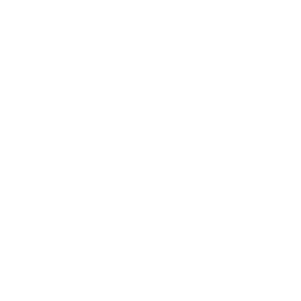 Minimalist white outline icon of a knitted glove representing Humboo gloves collection